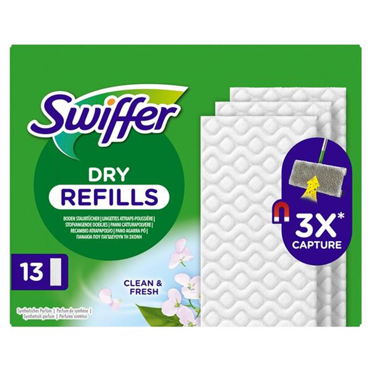 Swiffer dry fresh vloerdoekjes 52 stuks