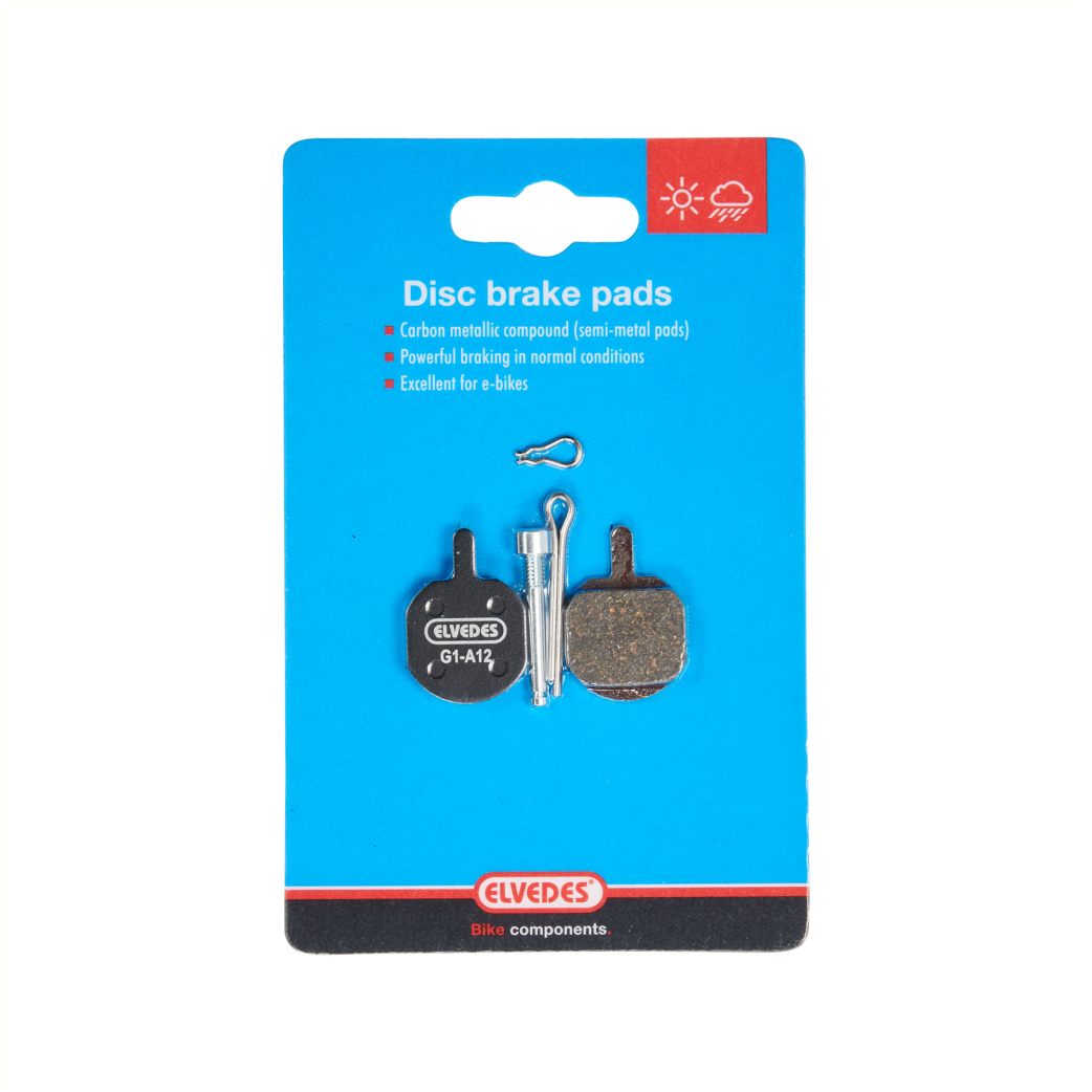 Disc brake block set Metalic Carbon Hayes Sole, MX-2,