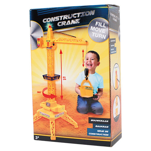 Rapid wheels crane with cable control and movable trolley with remote control