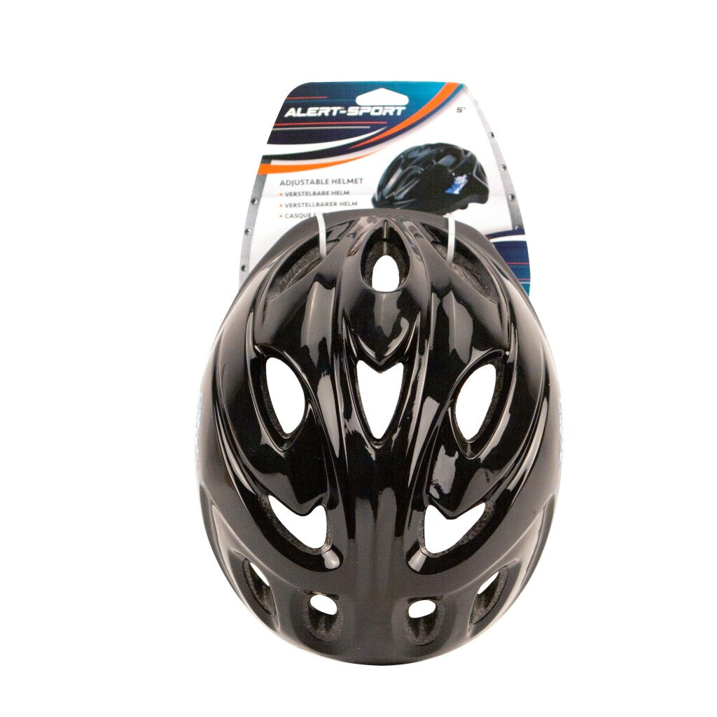 Alert adjustable helmet black