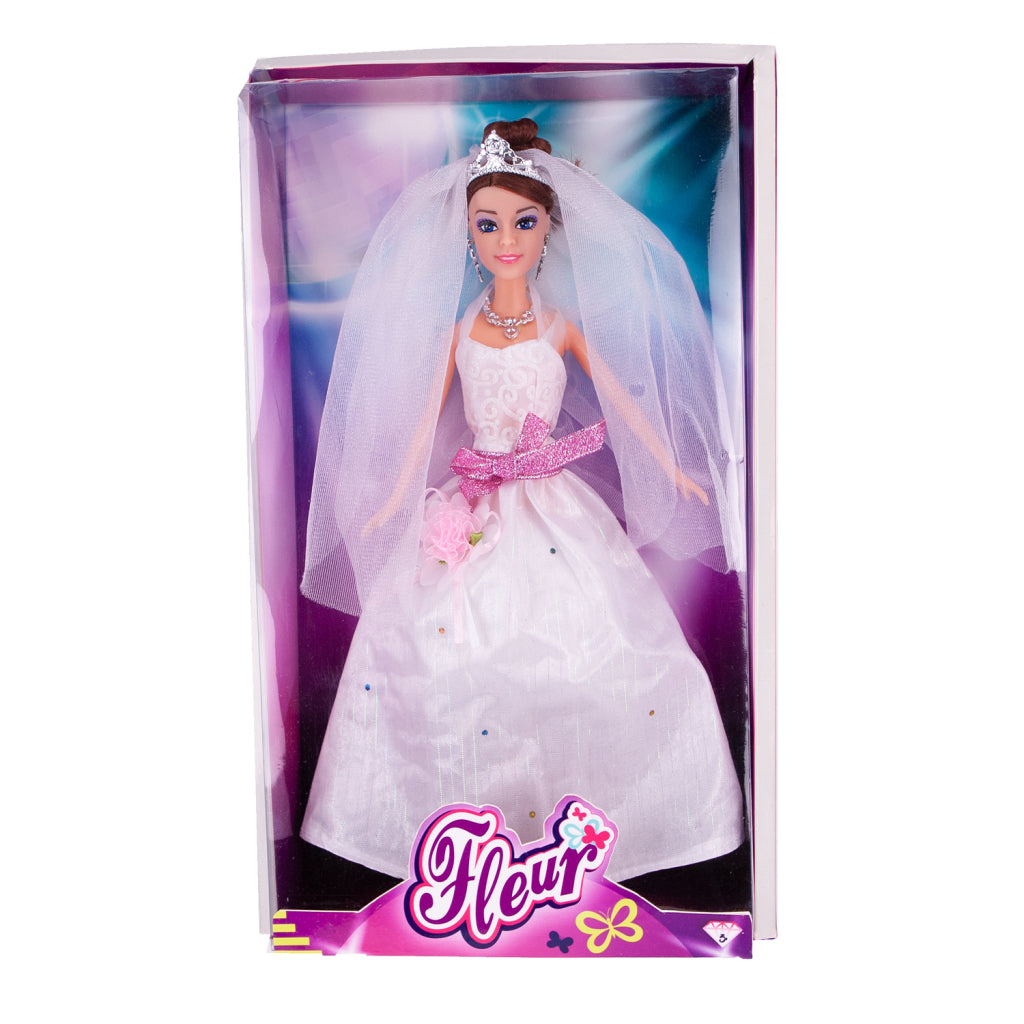 Fleur docka brud 2 assorterad | 2 st