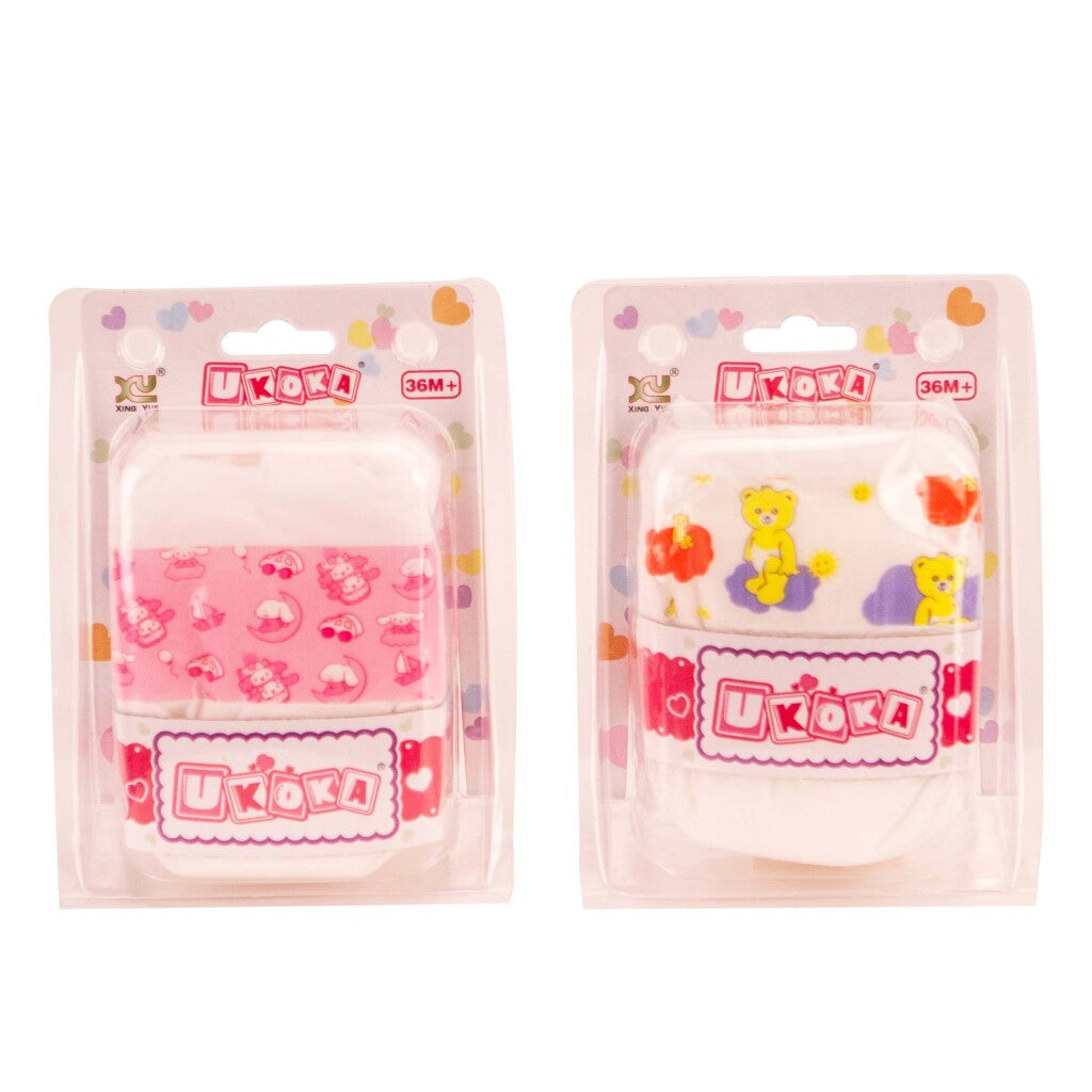 La mia bellissima stanza delle bambole pannolini per bambole ukoka 5 pezzi