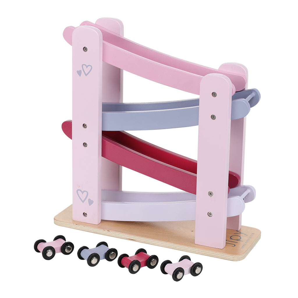 Jipy Wooden Autobahn + 4 Auto #039;