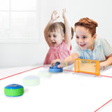 La oss spille bord-airhockey