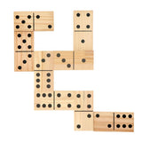 Alert udendørs spil Domino XL Wood 7,5 x 15 cm 7,5x15cm