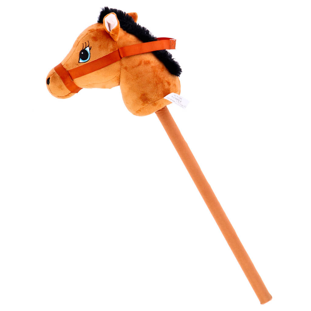 Ostatní značky plyšové hobby kůň 70 cm hnědá