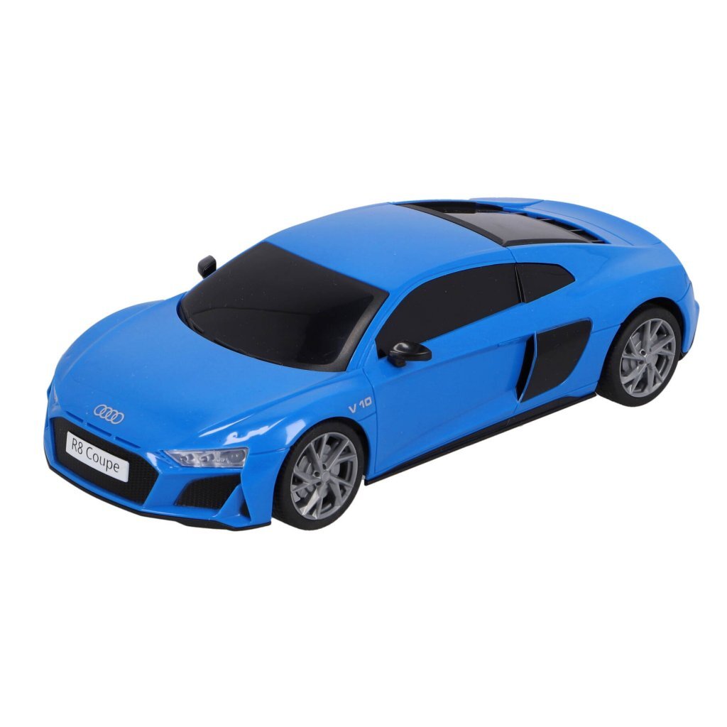 Kool Speed ​​RC Audi Audi R8 V10 Coup eacute; 1:16 + lyseblå