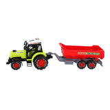 Andere Markenbauer -Traktor mit Anhänger 45 cm grün rot