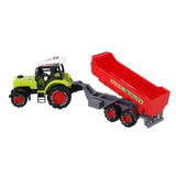 Andere Markenbauer -Traktor mit Anhänger 45 cm grün rot