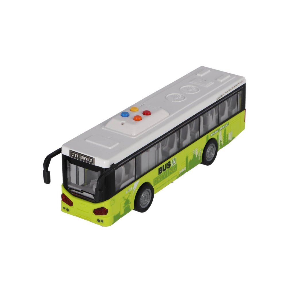 Rapid wheels bybus 1:16 med lys og lyd | 2 stk