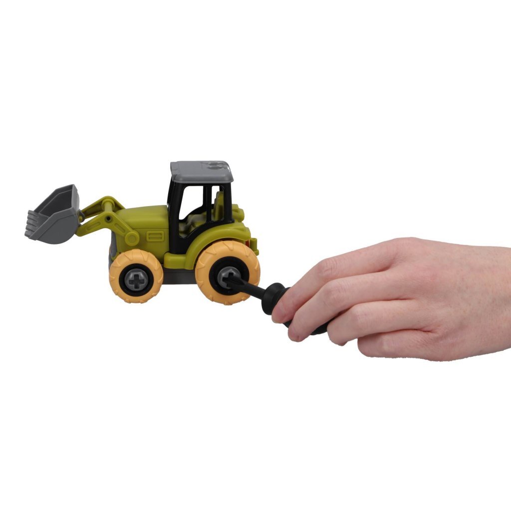 Farm tractor with trailer