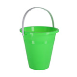 Bucket with handle assorti orange, green, yellow and blue