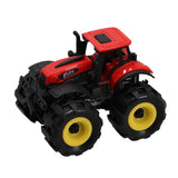 Andre mærker traktor 15 cm + lys og lyd rød sort