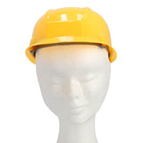 Casco de construcción de juguete sin marca amarillo