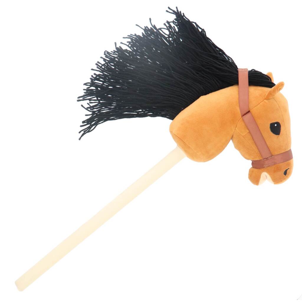 Plush plush hobby horse long mane 70 cm