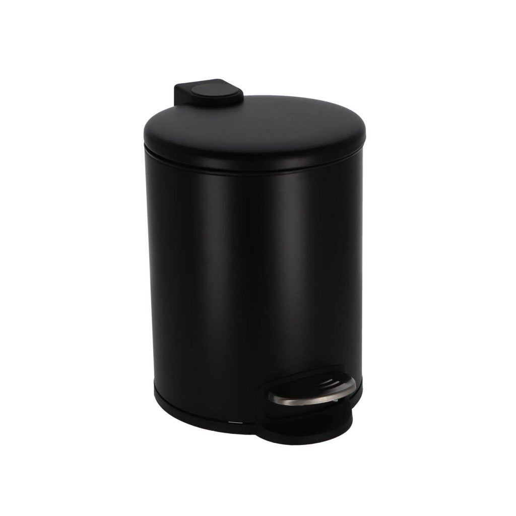 Daily home pedaalemmer 5l mat zwart