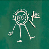 Ses bordkrijt wit ø10mm pakje a 12st