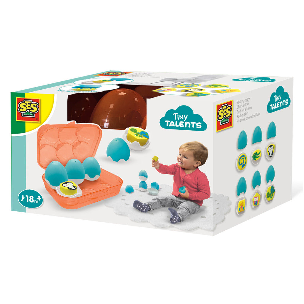 SES Creative Tiny Talents Sort Eggs