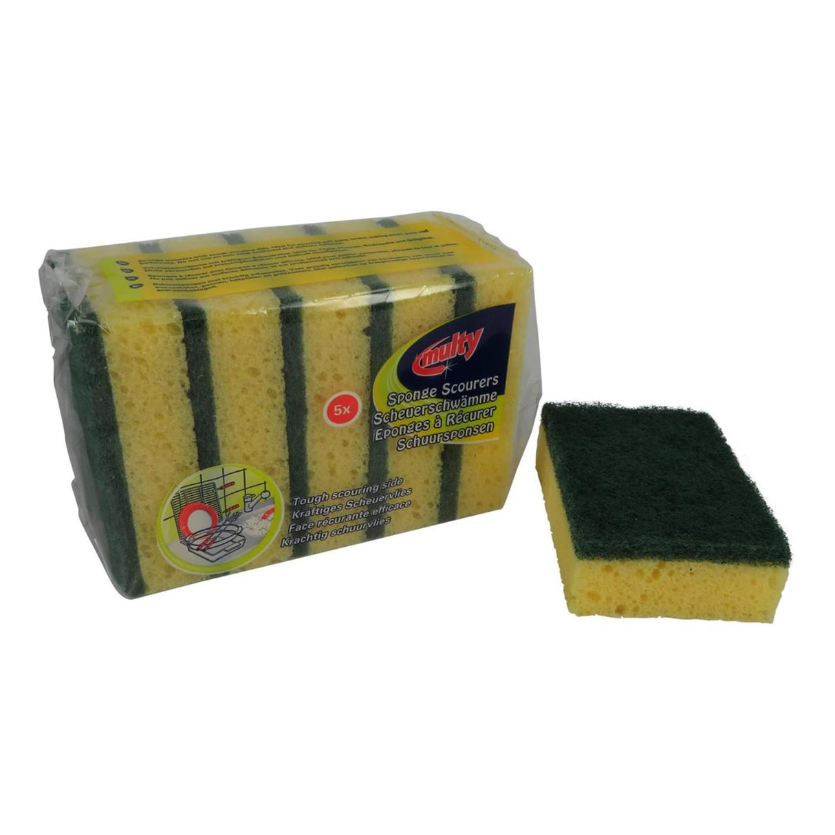 Multy Scourers Hard 5 piezas