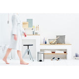 Brabantia pattumiera a pedale newicon 5l acciaio opaco