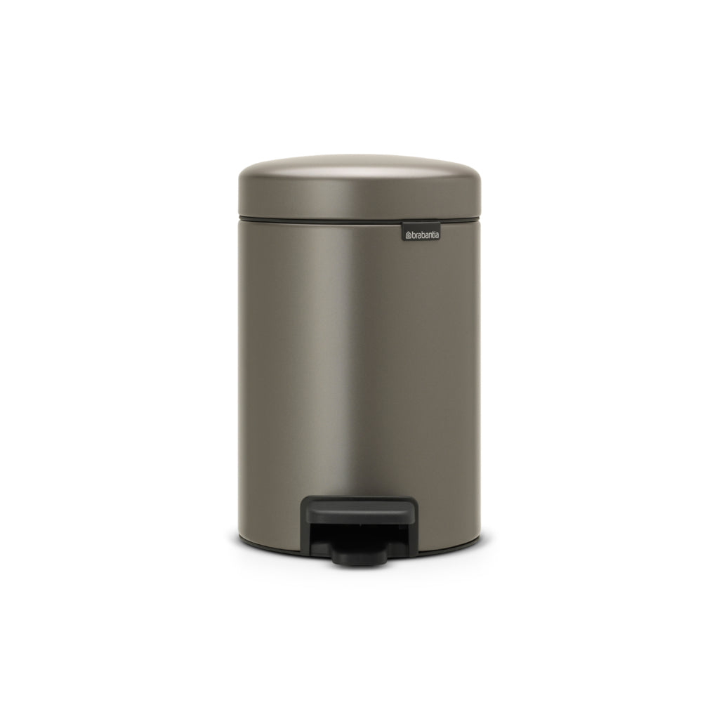 Brabantia pattumiera a pedale newicon 3l platino