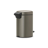 Brabantia pedal bin newicon 3l platinum