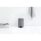 Brabantia pedal bin newicon 3l platinum