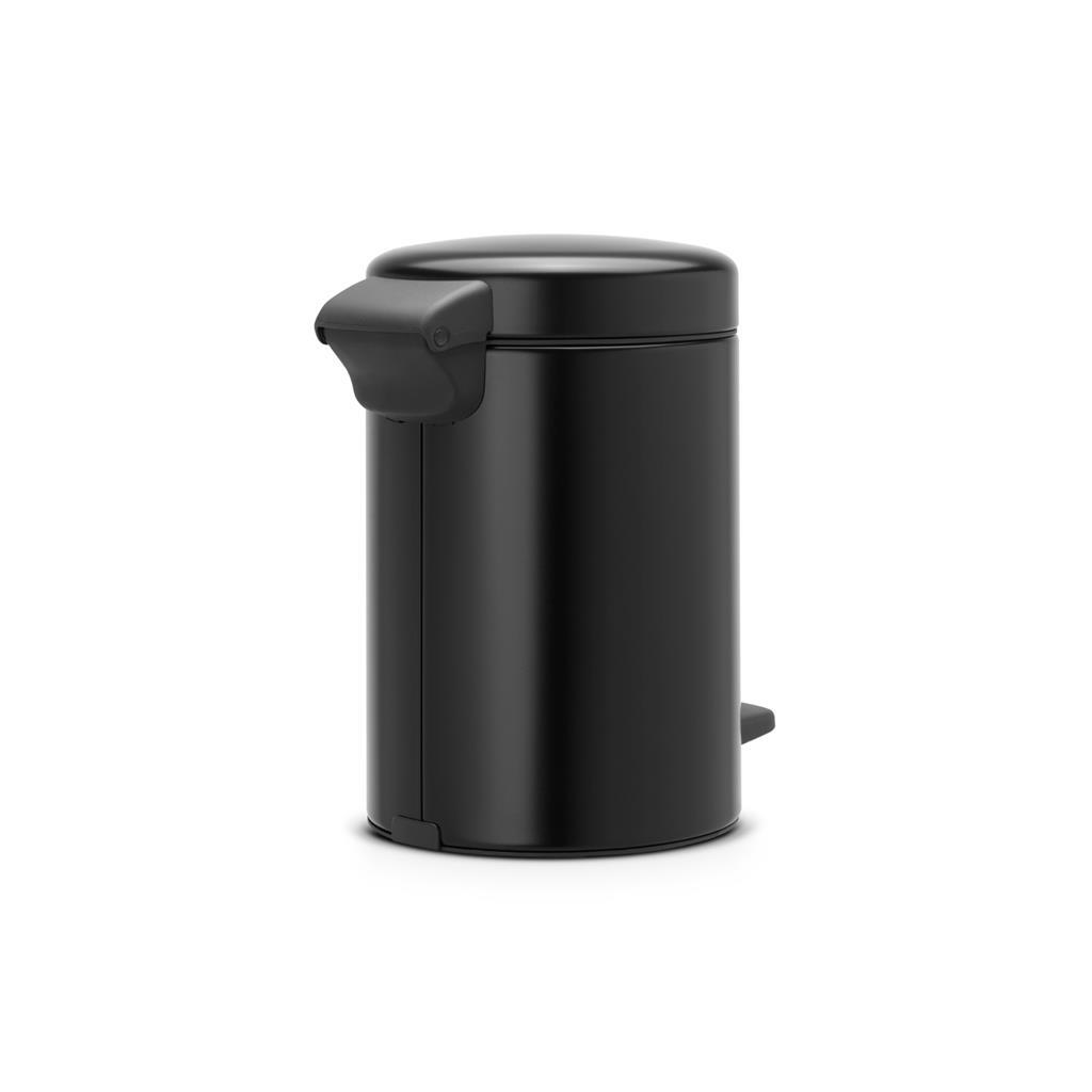 Brabantia Newicon pedal bin 3l Matt Black