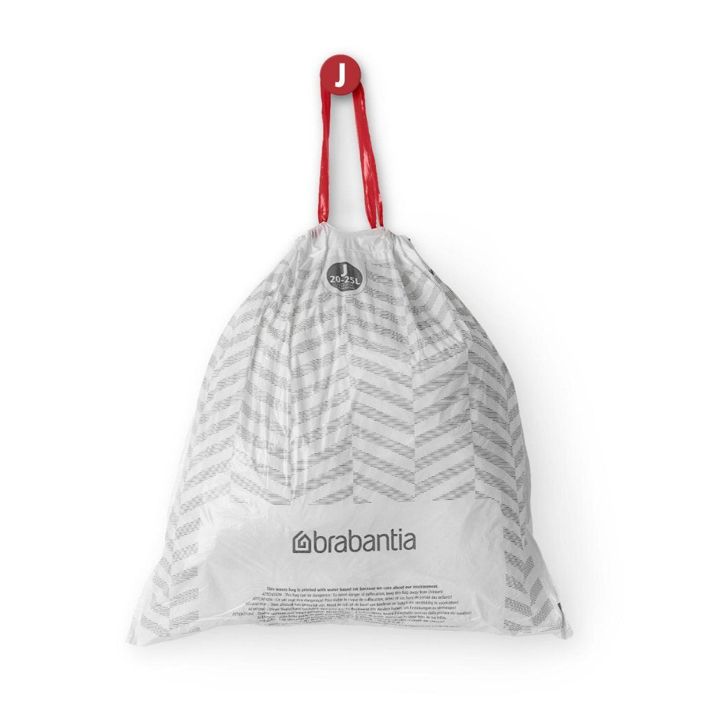 Brabantia perfectfit affaldspose, kode j, 23l, 20 stk