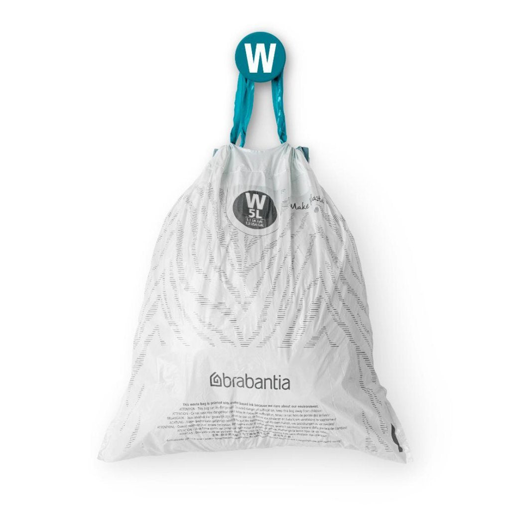 Brabantia PerfectFit Waste Bag, kód W, 5L 20 kusů