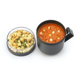 Brabantia make-take soup cup 0.6l dark gray