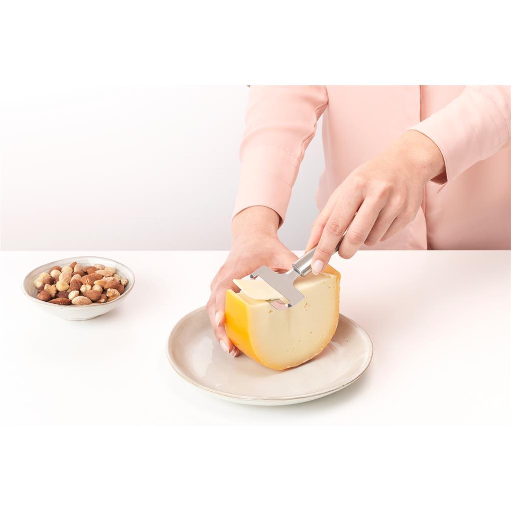 Brabantia cheese slicer profile for soft cheese stainless steel