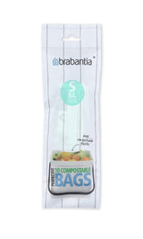 Brabantia perfectfit composting waste bags s 6l 10 pieces
