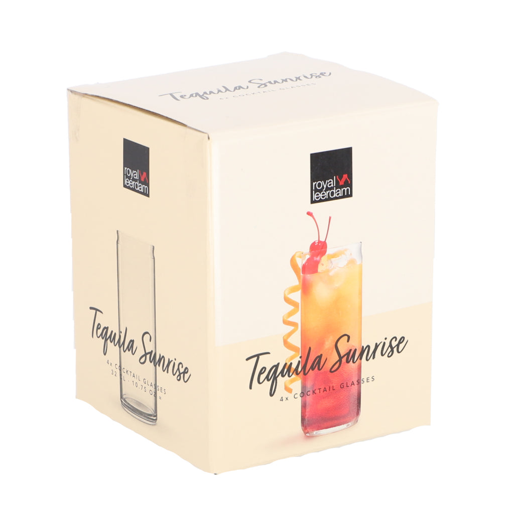 Ensemble de verres à tequila Sunrise Royal Leerdam 4 | 4 pièces