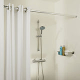 Sealskin shower curtain rod telescopic 125-220 cm chrome-colored