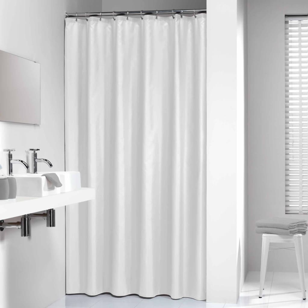 Tenda da doccia in pelle sigillante Madeira 240 cm bianco 238501510