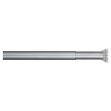 Telesnila Seal Seal Seal Tuš zavese Rod teleskopska 185 cm mat siva