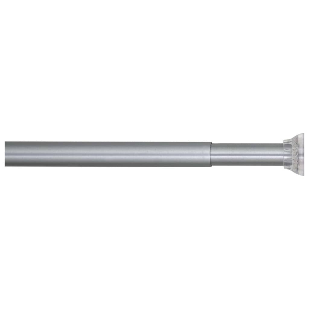 Asta di tenda per doccia in pelle di focano telescopico 155-255 cm mataluminio