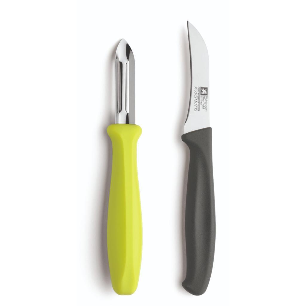 Richardson sheffield peeler and paring knife