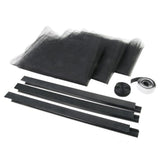Guard'n care guard #039;n care curtain for door 95x220 cm black
