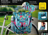 Dunlop 2-in-1 bicycle bag backpack 20 liter capacity tropical print
