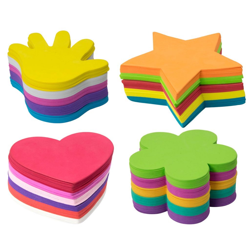 Craft line craft foam 35 pieces various types