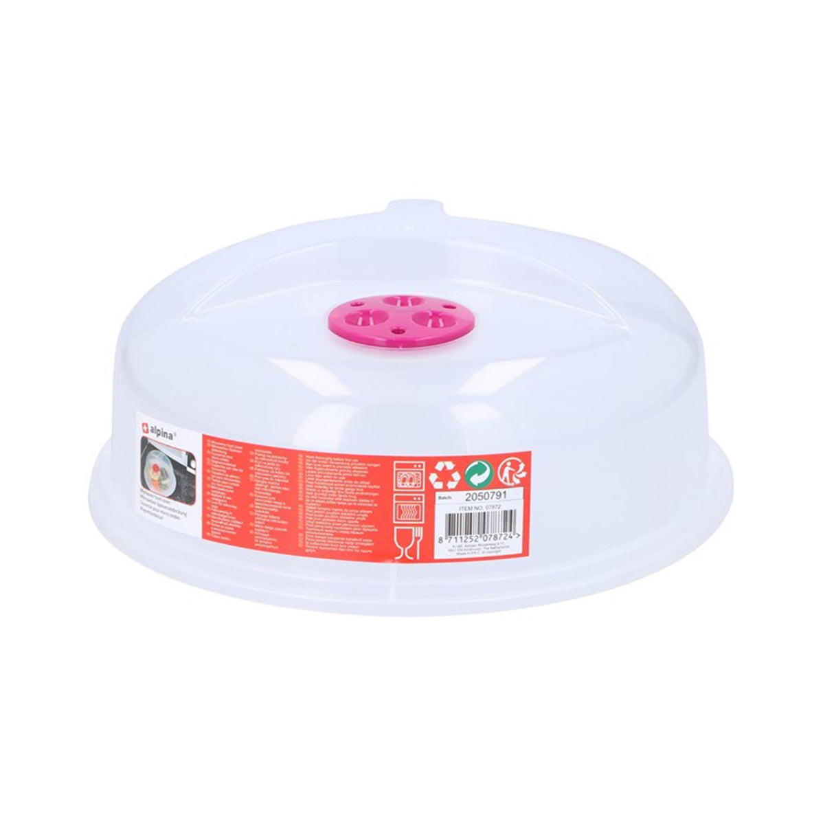 No brand Mikrowellendeckel 26x11 cm | 6 Stück