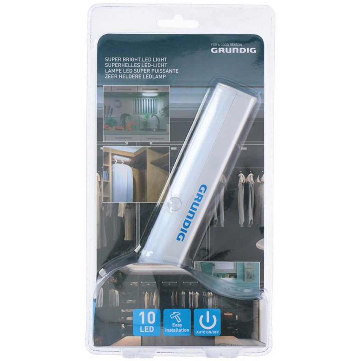 Lampa szafkowa LED Grundig 11x5x3cm