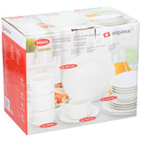 Alpina breakfast tableware 16 pieces