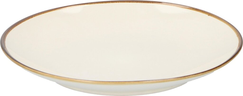 Miscellaneous dinner plate 26x3 cm Ceramic ivory white