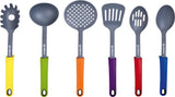 Alpina Kitchen Utensils Set di pentole sul supporto a 7 pezzi