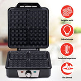 Alpina waffle maker brussels waffles non-stick coating 4 waffles 1200w
