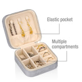 Touch of beauty reisjuwelendoosje 10x10x5cm