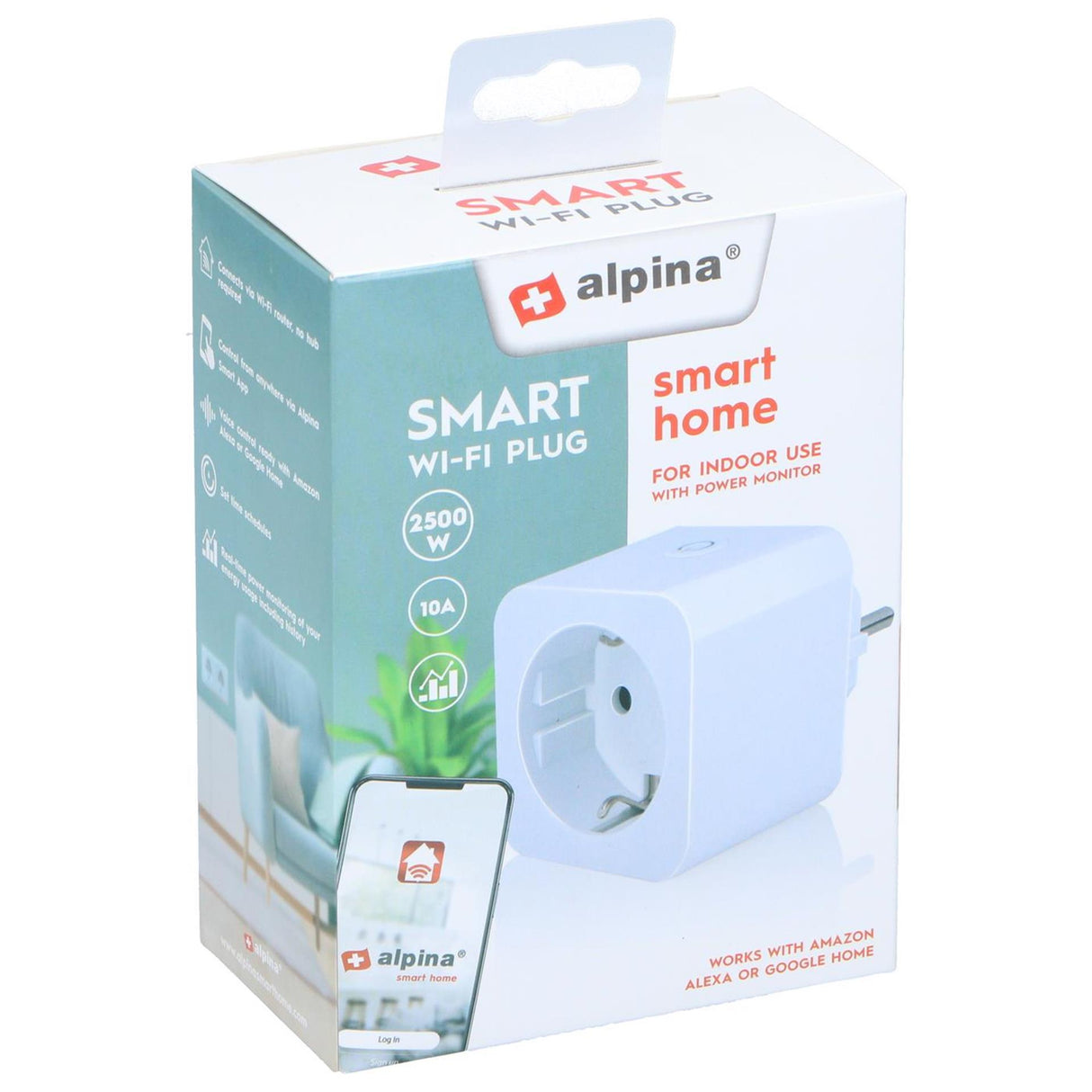 Alpina smart WiFi indoor plug